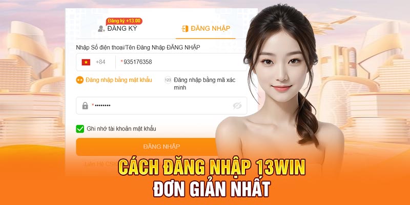 Giới thiệu về đăng nhập 13win